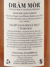 Load image into Gallery viewer, Dram mor Dalmore 7 Years 2016