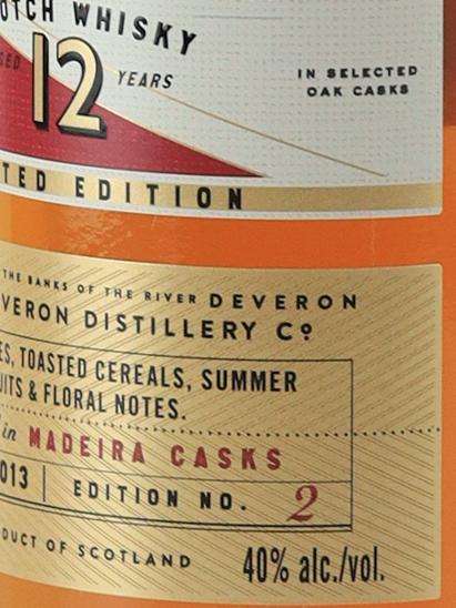 The Deveron 12 Years Madeira Cask