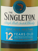 Load image into Gallery viewer, The Singleton 12 Years with 1 Glass