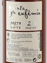 Load image into Gallery viewer, Quinta de Santa Eufémia White Port 20 Year Old 500ml