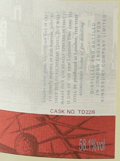 Victorian Vat Gin Single Cask
