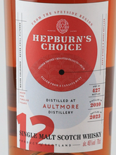 Load image into Gallery viewer, Hepburn's Choice Mortlach 12 Year Old 2010