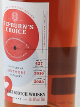 Load image into Gallery viewer, Hepburn's Choice Mortlach 12 Year Old 2010