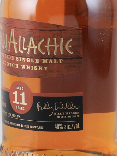 Glenallachie 11 Year Old Marsala Wood Finish