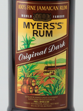 Load image into Gallery viewer, Myers's Dark Slim Bottle 1L