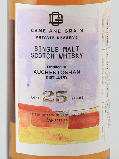 Cane & Grain Auchentoshan 25 Year Old 1998