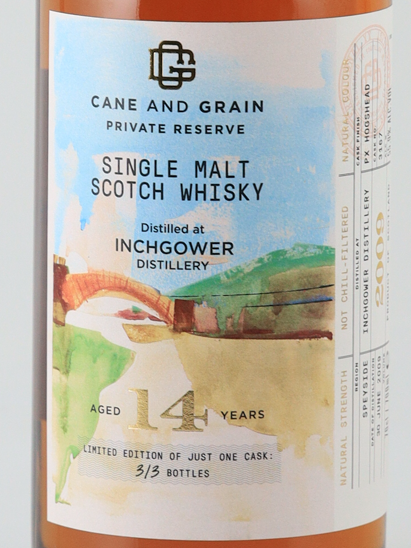 Cane & Grain Inchgower 14 Year Old 2009