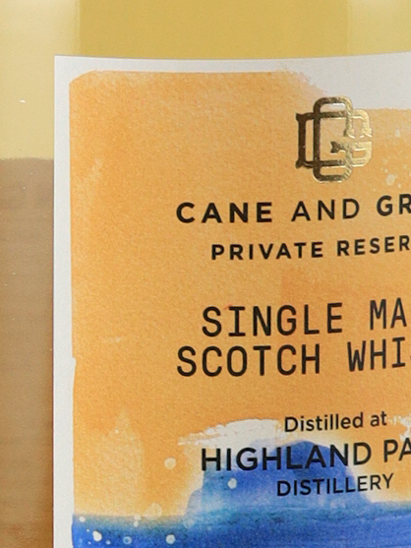 Cane & Grain Highland Park 10 Year Old 2013