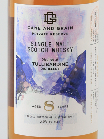 Cane & Grain Tullibardine 8 Year Old 2015