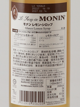 Load image into Gallery viewer, Monin Lemon Syrup 700ml