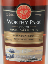 Load image into Gallery viewer, Worthy Park Single Barrel 17 Year Old 2006 Japan Exclusive