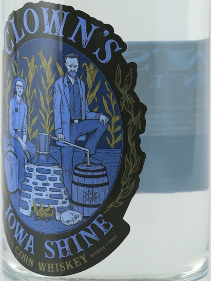 Slipknot Clown's Iowa Shine Corn Whiskey