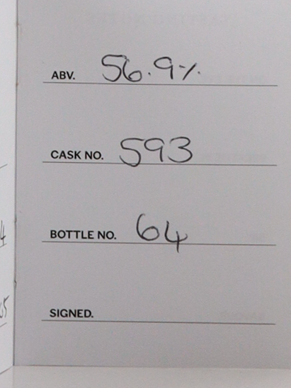 Bowmore 2005 Hand Filled