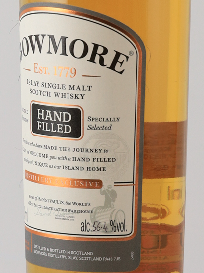 Bowmore 2007 Hand Filled