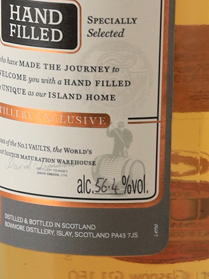 Bowmore 2007 Hand Filled