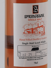 Load image into Gallery viewer, Springbank Hand Filled