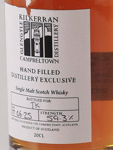 Load image into Gallery viewer, Kilkerran Hand Filled 200ml