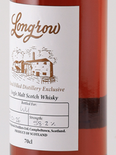 Load image into Gallery viewer, Longrow Hand Filled 2026-01-29 Bottled 58.2%