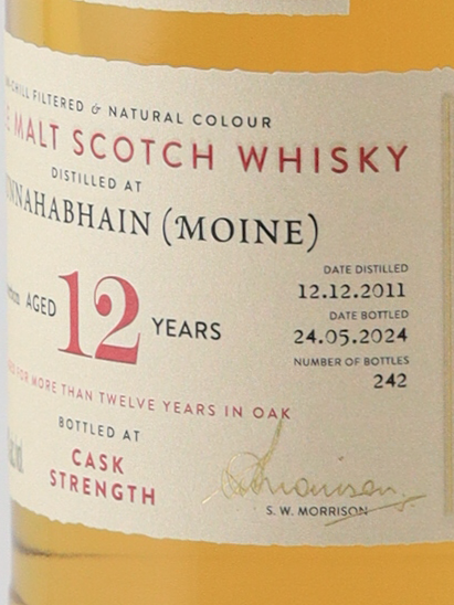 AD Rattray Bunnahabhain Moine 12 Year Old 2011