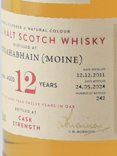 Load image into Gallery viewer, AD Rattray Bunnahabhain Moine 12 Year Old 2011