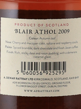 Load image into Gallery viewer, AD Rattray Blair Athol 15 Year Old 2009