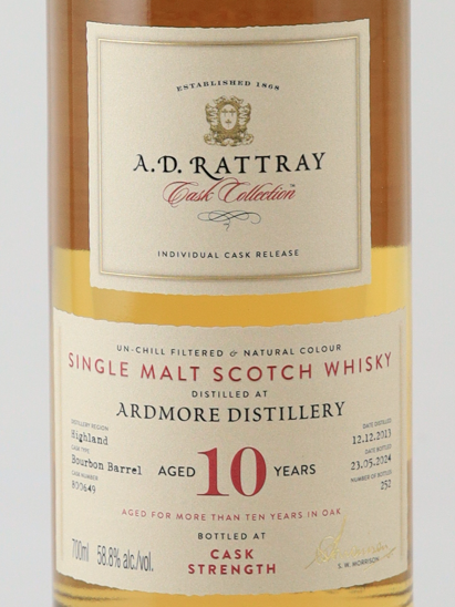 AD Rattray Ardmore 10 Year Old 2013