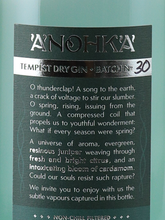 Load image into Gallery viewer, Anoca Tempest Dry Gin