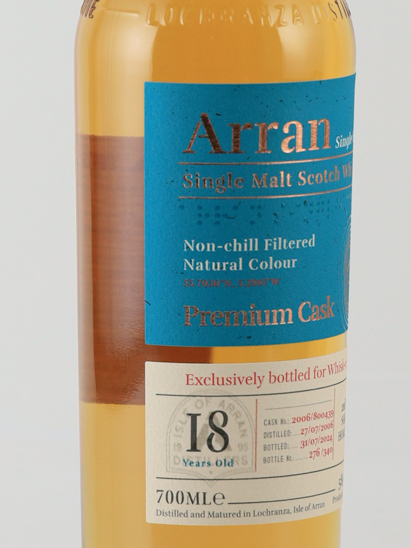 Arran 18 Year Old 2006 Sherry Hogshead