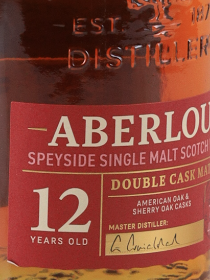 Aberlour 12 Year Old Double Cask Matured New Label