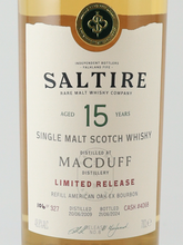 Load image into Gallery viewer, Saltire Rare Malt Macduff 15 Year Old 2009