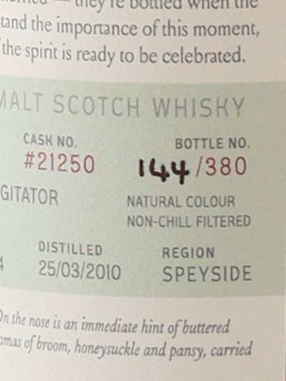 Saltire Rare Malt Mortlach 14 Year Old 2010