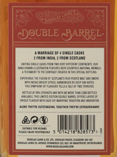 Douglas Laing Double Barrel India & Scotland [Authorized Import]