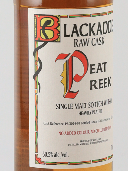 Black Adder Raw Cask Peat Leak Heavily Peated
