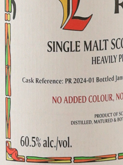 Black Adder Raw Cask Peat Leak Heavily Peated