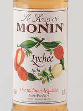 Load image into Gallery viewer, Monin Lychee Syrup 700ml