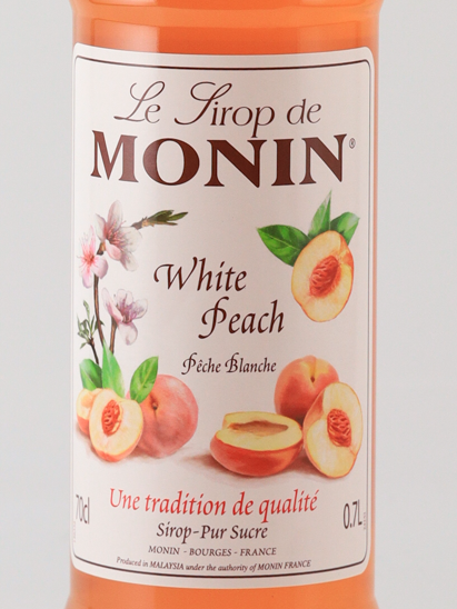 Monin White Peach Syrup 700ml