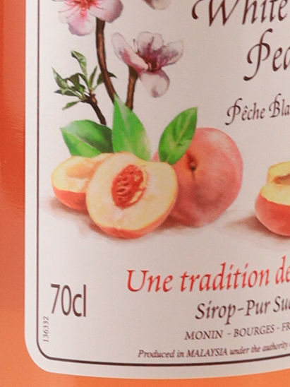 Monin White Peach Syrup 700ml