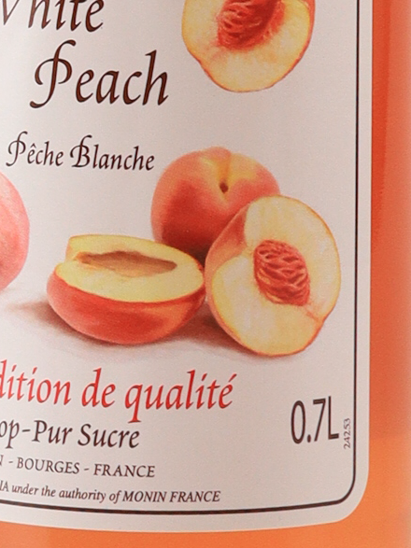 Monin White Peach Syrup 700ml