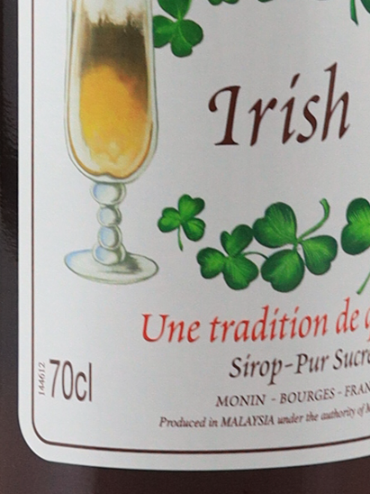 Monin Irish Syrup 700ml