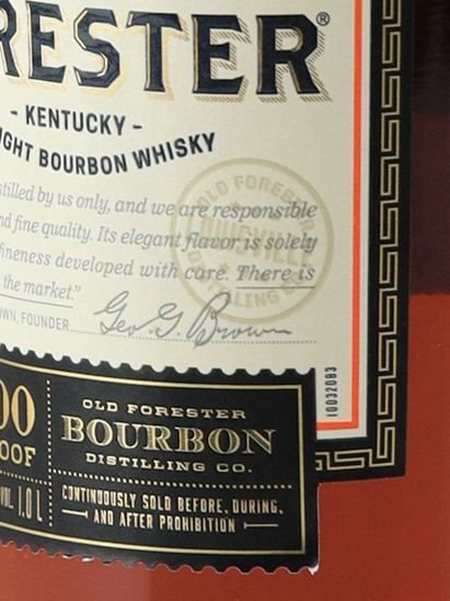 Old Forester 100 Proof 1L