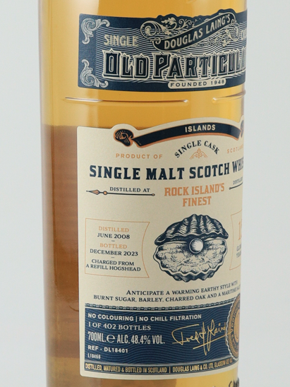Old Particular Rock Island's Finest 15 Year Old 2008