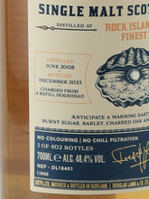 Load image into Gallery viewer, Old Particular Rock Island's Finest 15 Year Old 2008