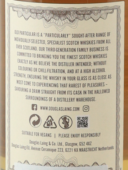 Old Particular Rock Island's Finest 15 Year Old 2008
