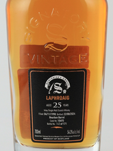 Load image into Gallery viewer, Signatory Laphroaig 25 Year Old 1998 54.3% 700ml - image 5