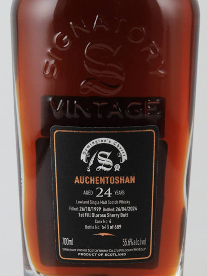 Signatory Auchentoshan 24 Year Old 1999