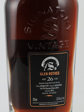 Load image into Gallery viewer, Signatory Glenrothes 26 years 1997 52.4%