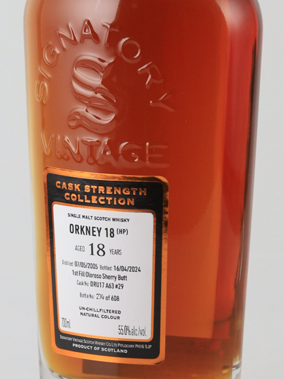 Signatory Orkney 18 Year Old 2005