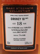 Load image into Gallery viewer, Signatory Orkney 18 Year Old 2005