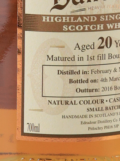 Ballechin 20 Year Old 2004 OGD Bourbon Cask