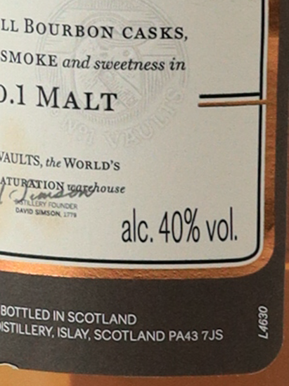 Bowmore No.1